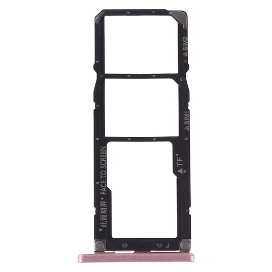 SIM Card Tray + SIM Card Tray + Micro SD Card for Xiaomi Redmi S2(Rose Gold)