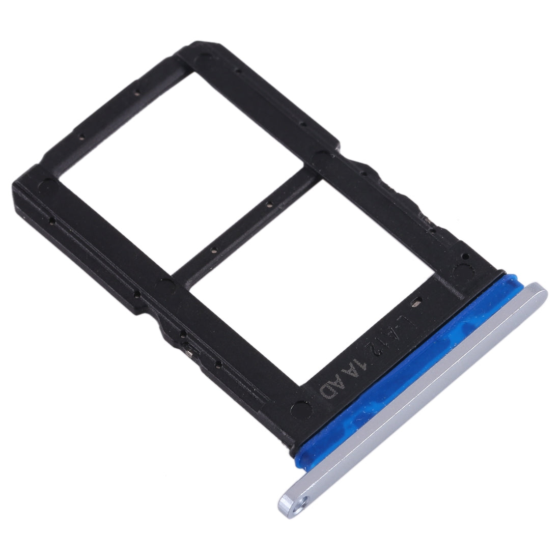 For OPPO Reno Ace SIM Card Tray + SIM Card Tray (Silver)