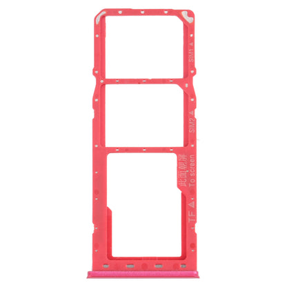 For OPPO Realme 3 SIM Card Tray + SIM Card Tray + Micro SD Card Tray (Red)