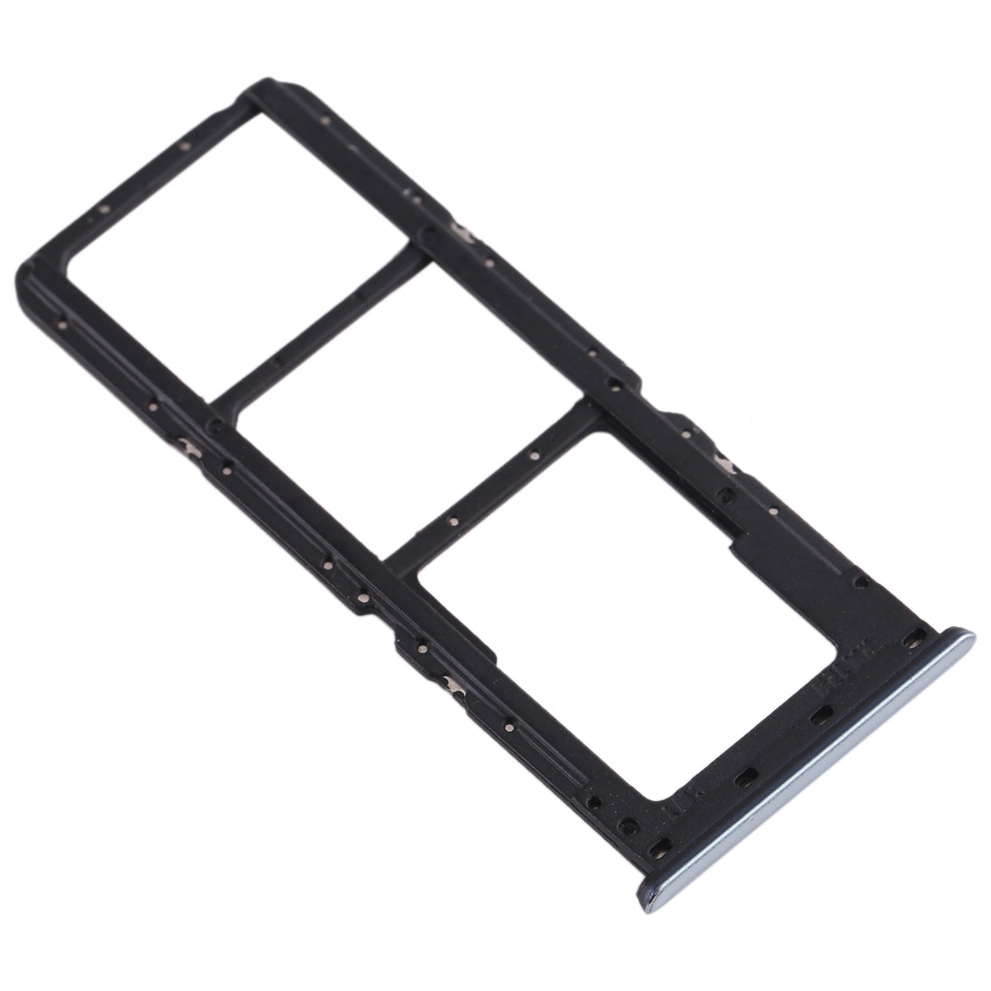 For Realme X2 SIM Card Tray + SIM Card Tray + Micro SD Card Tray (Silver)