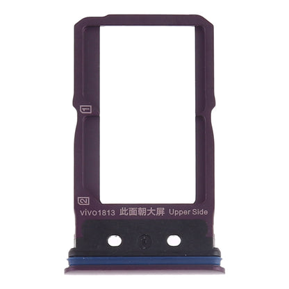 For Vivo NEX Dual Display SIM Card Tray + SIM Card Tray (Purple)