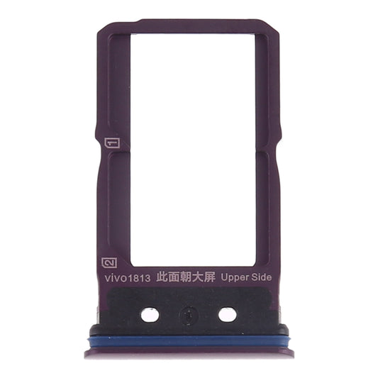 For Vivo NEX Dual Display SIM Card Tray + SIM Card Tray (Purple)