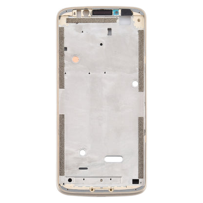 Front Housing LCD Frame Bezel for Motorola Moto E5(Gold)