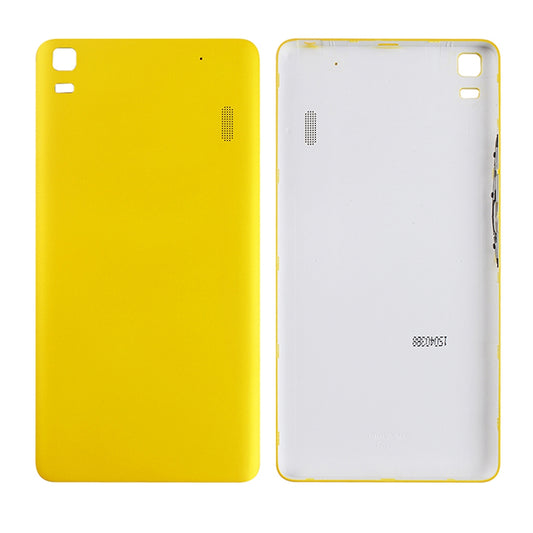 For Lenovo A7000 Battery Back Cover(Yellow)