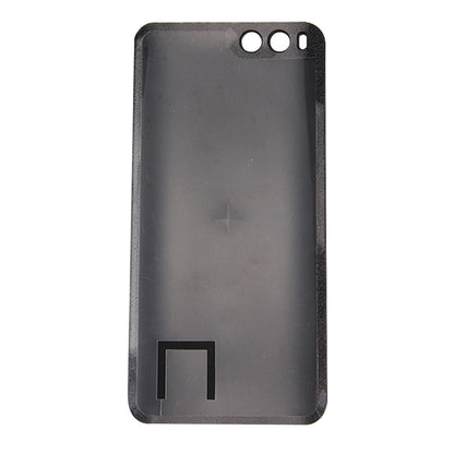 For Xiaomi Mi 6 Smooth Surface Battery Back Cover(Black)