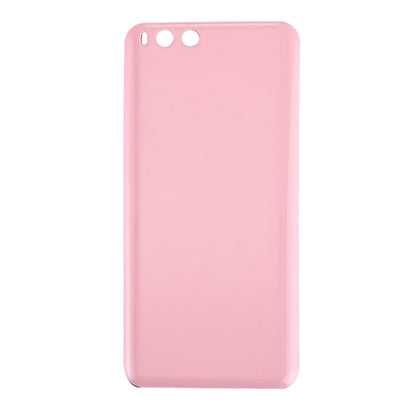 For Xiaomi Mi 6 Smooth Surface Battery Back Cover(Pink)