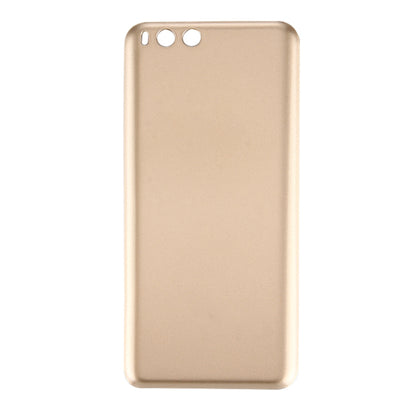 For Xiaomi Mi 6 Smooth Surface Battery Back Cover(Gold)