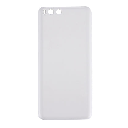 For Xiaomi Mi 6 Smooth Surface Battery Back Cover(White)