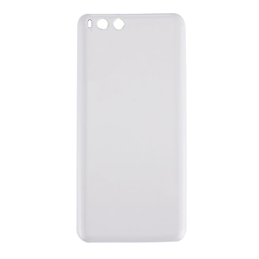 For Xiaomi Mi 6 Smooth Surface Battery Back Cover(White)