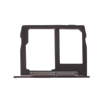 SIM Card Tray + Micro SD Card Tray for Motorola Moto G5S Plus XT1805 (Black)