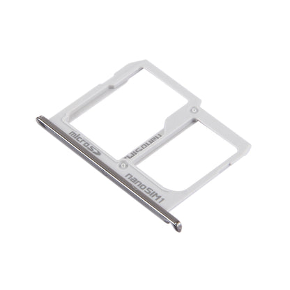 SIM Card Tray + Micro SD / SIM Card Tray for LG X Cam / K580(Silver)