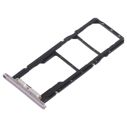 SIM Card Tray + SIM Card Tray + Micro SD Card Tray for Asus Zenfone Max Pro (M1) ZB601KL ZB602KL(Silver)