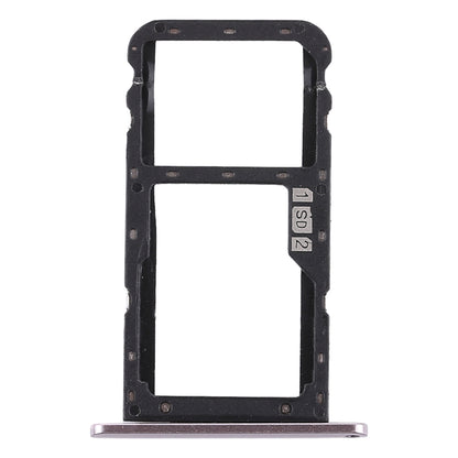 SIM Card Tray + SIM Card Tray / Micro SD Card Tray for Asus Zenfone 5 ZE620KL(Silver)