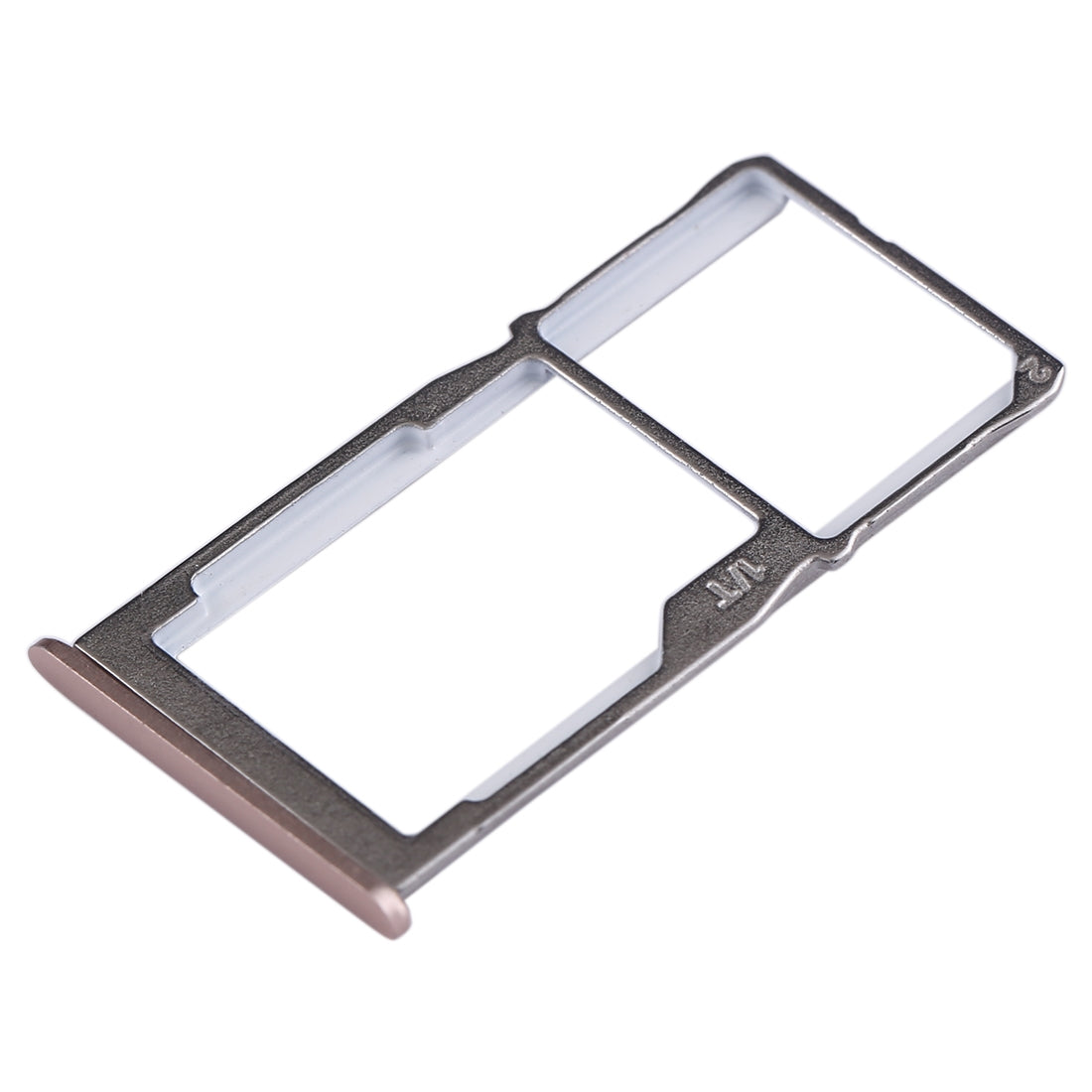 For Meizu 15 SIM Card Tray + SIM Card Tray / Micro SD Card Tray (Gold)