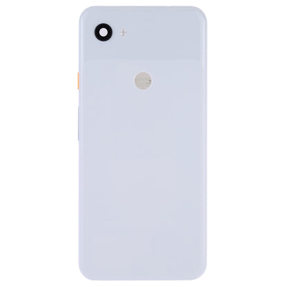 Battery Back Cover with Camera Lens Frame & Side Keys for Google Pixel 3a XL(White)