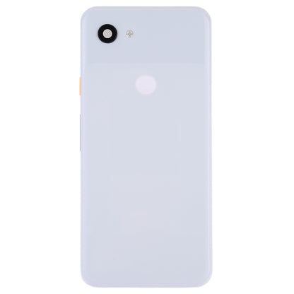Battery Back Cover with Camera Lens Frame & Side Keys for Google Pixel 3a(White)