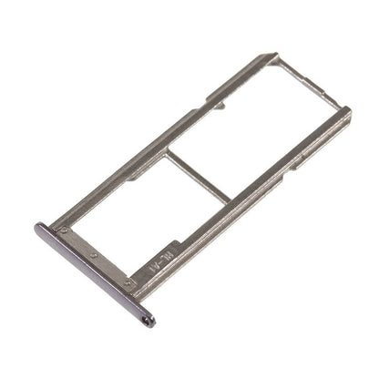 SIM Card Tray + SIM Card Tray + Micro SD Card Tray for Motorola Moto E5 Plus(Black)