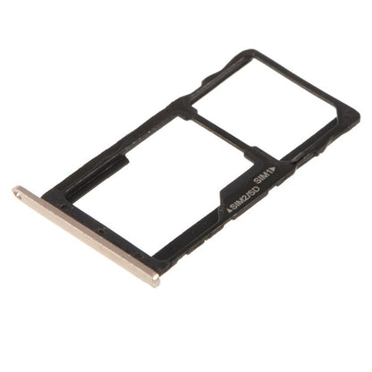 SIM Card Tray + SIM Card Tray / Micro SD Card Tray for Motorola Moto G5S(Gold)