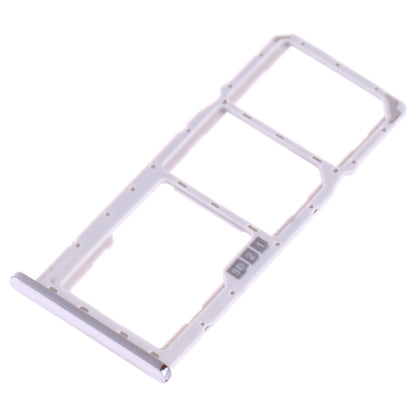 SIM Card Tray + SIM Card Tray + Micro SD Card Tray for Asus ZenFone Max Pro (M2) ZB631KL(Silver)