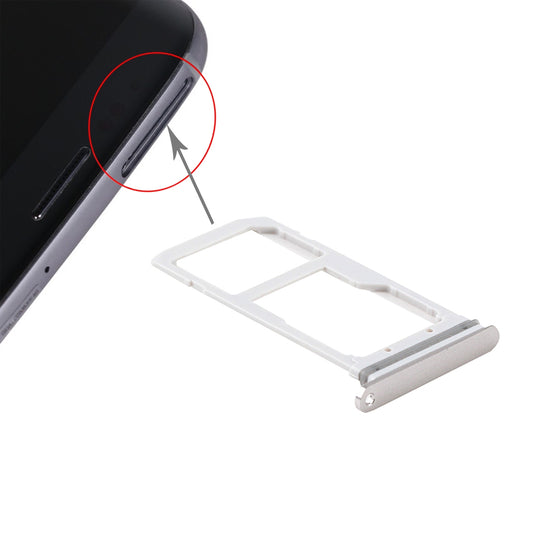 For Galaxy S7 / G930 Card Tray (1 x SIM Card Tray + 1x SD Card Tray) (Gold)