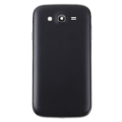 For Galaxy Grand Duos / i9082 Middle Frame Bezel + Battery Back Cover (Black)