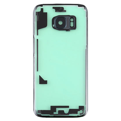 For Samsung Galaxy S7 / G930A G930F SM-G930F Transparent Battery Back Cover with Camera Lens Frame (Transparent)