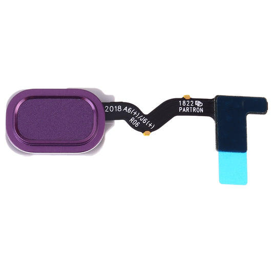For Galaxy J6 (2018) SM-J600F/DS SM-J600G/DS Fingerprint Sensor Flex Cable(Purple)