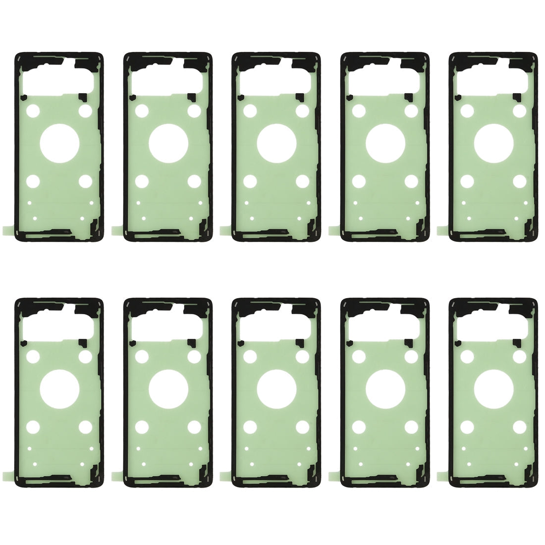 For Galaxy S10 10pcs Back Housing Cover Adhesive