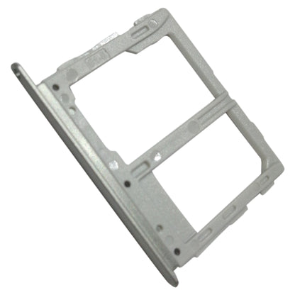 For Galaxy Tab S3 9.7 / T825 (3G Version) SIM Card Tray + Micro SD Card Tray (Silver)