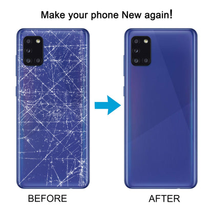 For Samsung Galaxy A31 Battery Back Cover (Blue)
