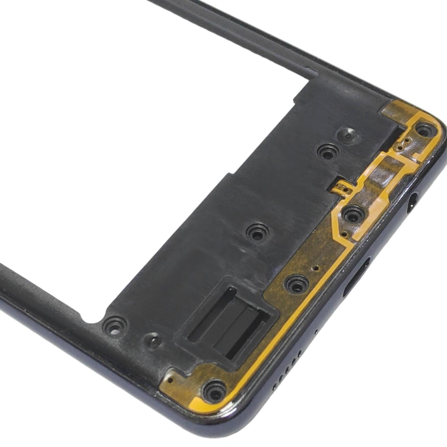 For Samsung Galaxy A51  Middle Frame Bezel Plate (Black)