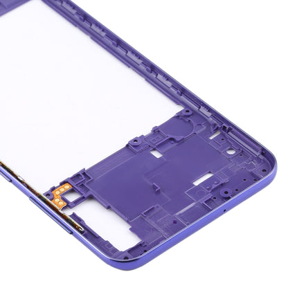 For Samsung Galaxy A30s  Middle Frame Bezel Plate (Dark Blue)