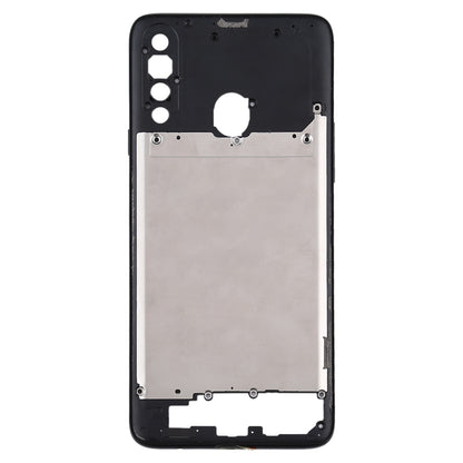 For Samsung Galaxy A20s  Middle Frame Bezel Plate (Black)
