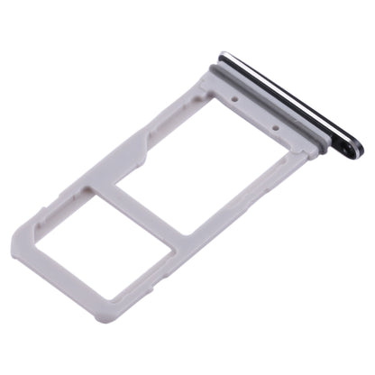 For Galaxy S7 Edge 2 SIM Card Tray / Micro SD Card Tray (Black)