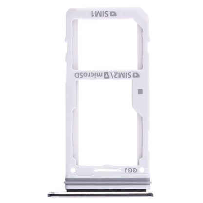 For Galaxy Note 8 2 SIM Card Tray / Micro SD Card Tray (Black)