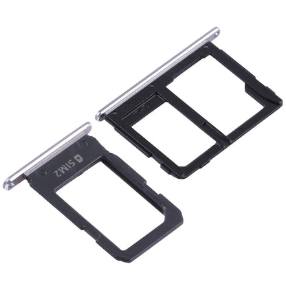 For Galaxy A5108 / A7108 2 SIM Card Tray + Micro SD Card Tray (Grey)