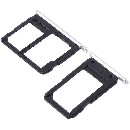 For Galaxy A5108 / A7108 2 SIM Card Tray + Micro SD Card Tray (White)