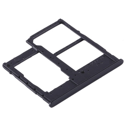 For Samsung Galaxy A20e SIM Card Tray + SIM Card Tray + Micro SD Card Tray (Black)