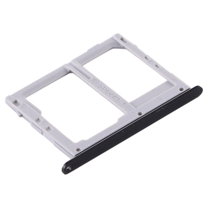 For Samsung Galaxy Tab S5e SM-T725 SIM Card Tray + Micro SD Card Tray (Black)