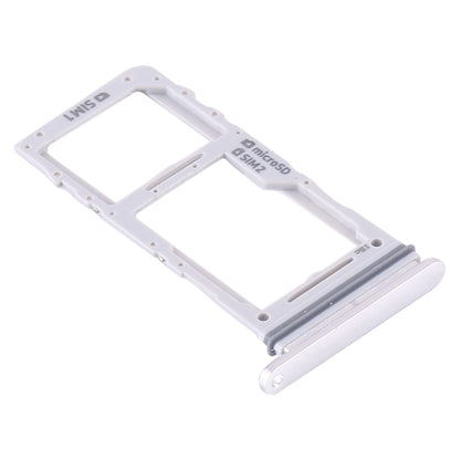 For Samsung Galaxy Note10+ SIM Card Tray + SIM Card Tray / Micro SD Card Tray (White)
