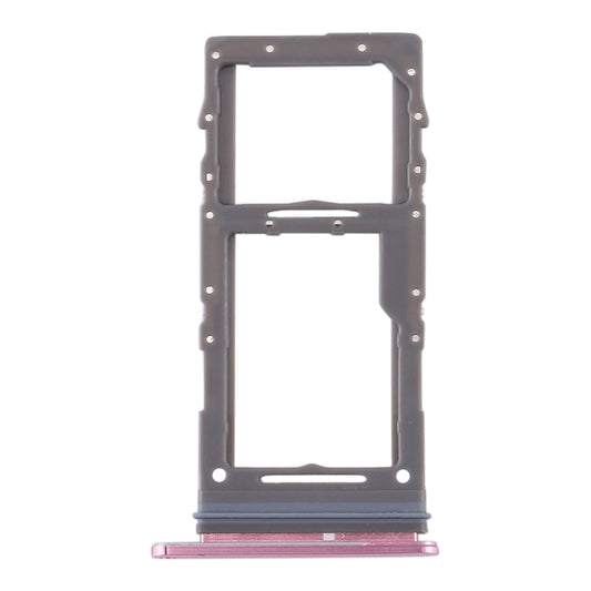 For Samsung Galaxy S20+ / Galaxy S20 Ultra SIM Card Tray + Micro SD Card Tray (Pink)