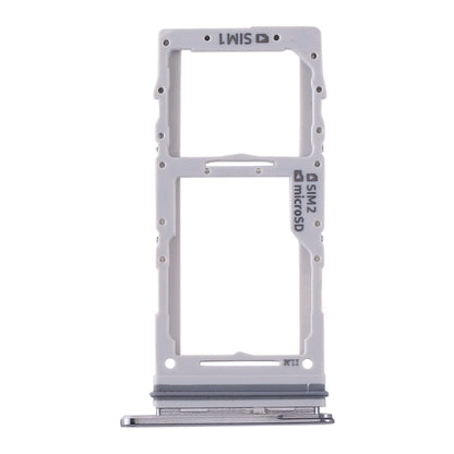 For Samsung Galaxy S20+ / Galaxy S20 Ultra SIM Card Tray + SIM Card Tray / Micro SD Card Tray (Grey)