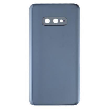 For Galaxy S10e Battery Back Cover with Camera Lens Frame (Black)