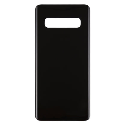 For Galaxy S10+ Battery Back Cover (Black)