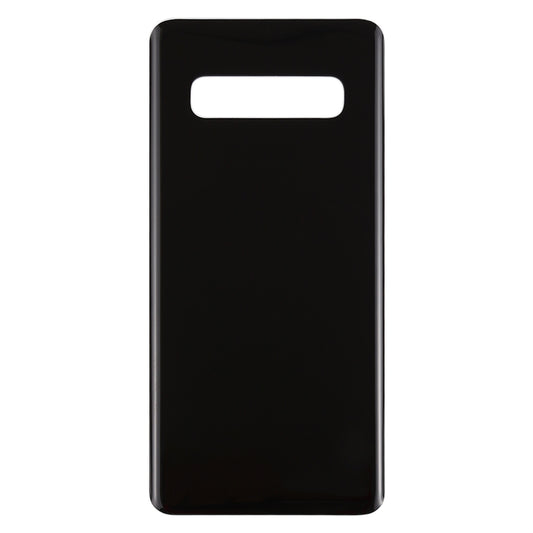 For Galaxy S10+ Battery Back Cover (Black)