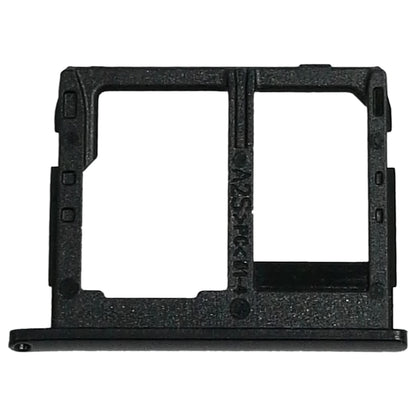 For Galaxy Tab A 8.0 / T380 / T385 SIM Card Tray +  Micro SD Card Tray (Black)