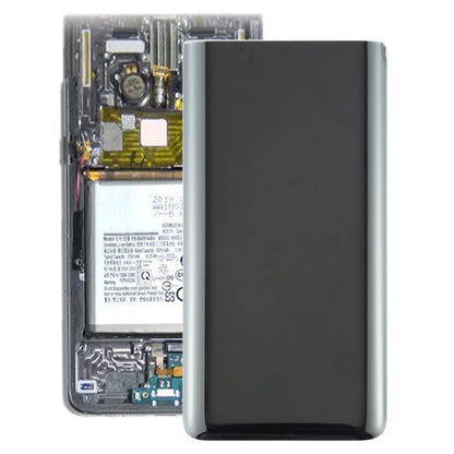 For Galaxy A80 Battery Back Cover (Black)