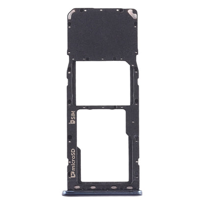 For Galaxy A7 (2018) / A750F SIM Card Tray + Micro SD Card Tray (Black)