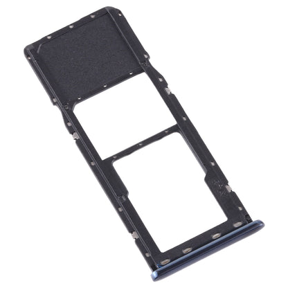 For Galaxy A7 (2018) / A750F SIM Card Tray + Micro SD Card Tray (Black)