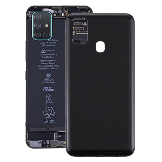For Samsung Galaxy M21 SM-M215F Battery Back Cover (Black)